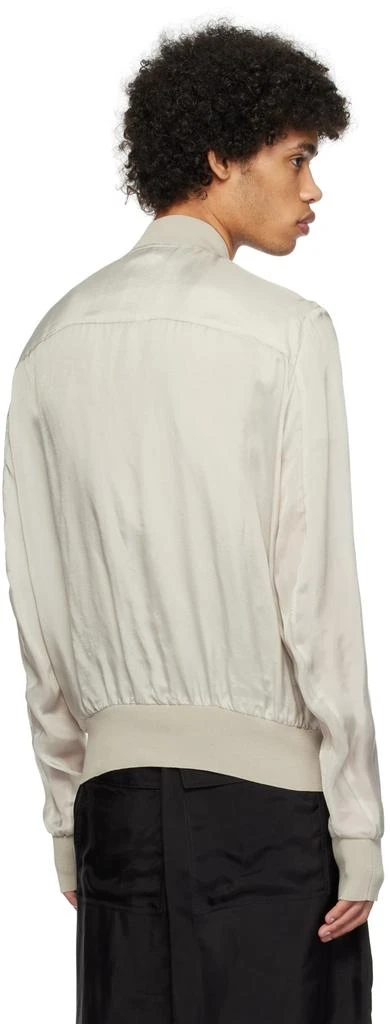 Rick Owens Off-White Flight Bomber Jacket 3
