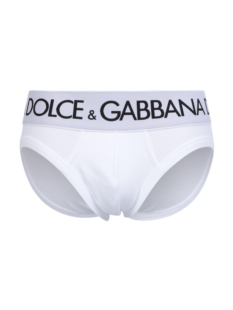 Dolce & Gabbana Dolce & Gabbana Elasticated Logo Waist Briefs