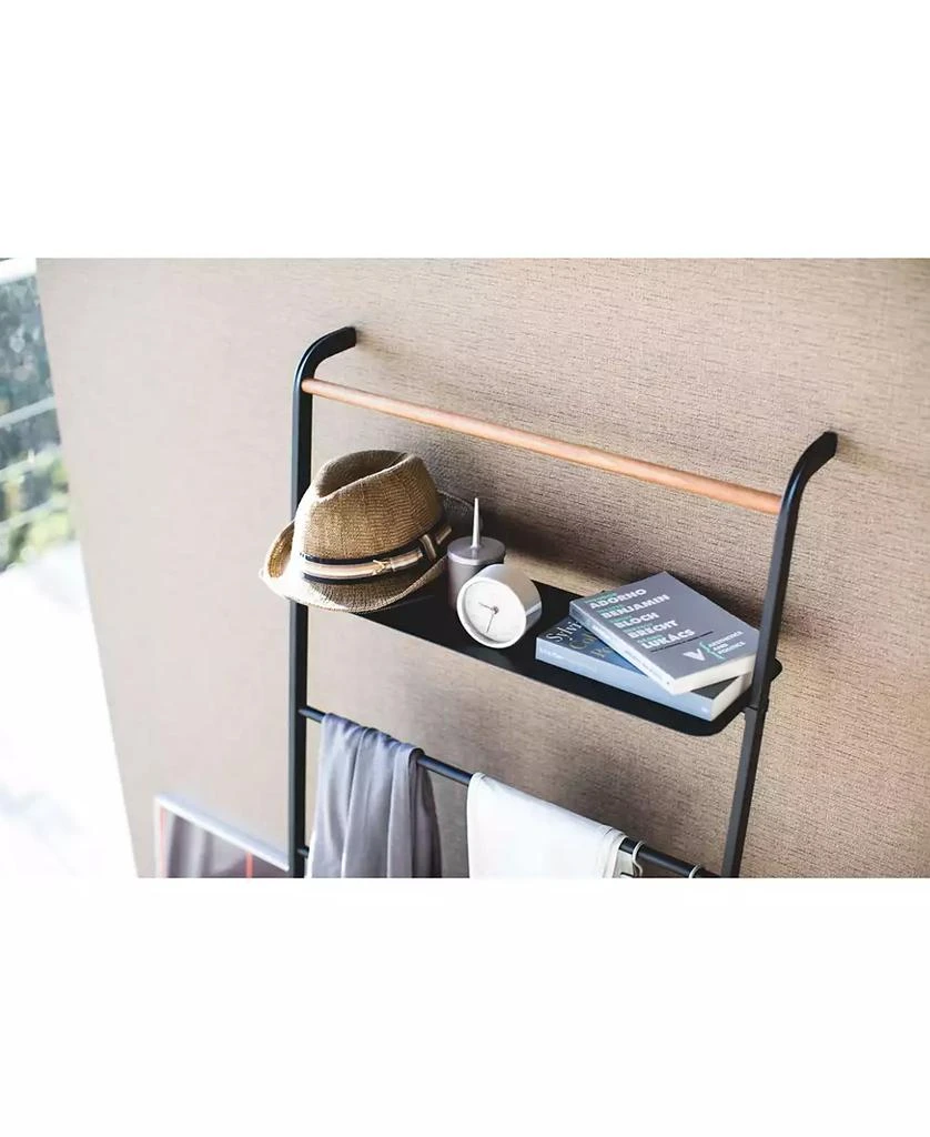 Yamazaki Tower Leaning Ladder With Shelf 6