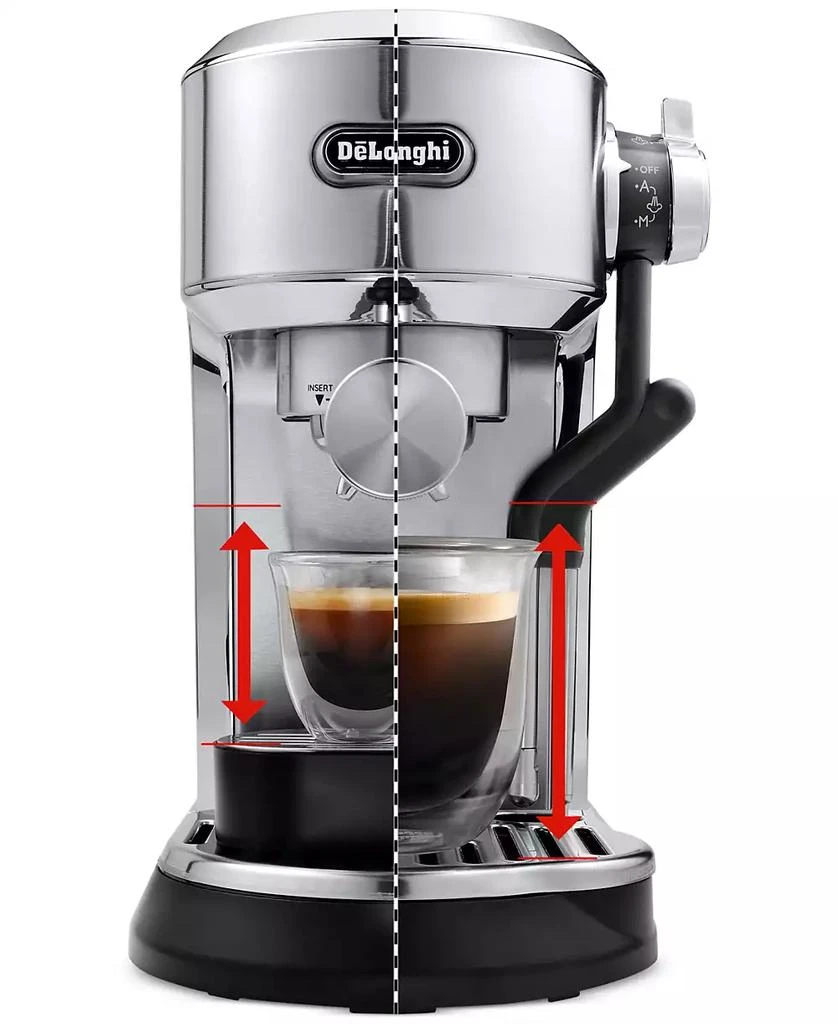 De'Longhi Dedica Maestro Plus Espresso Machine with Automatic Steam Wand 4