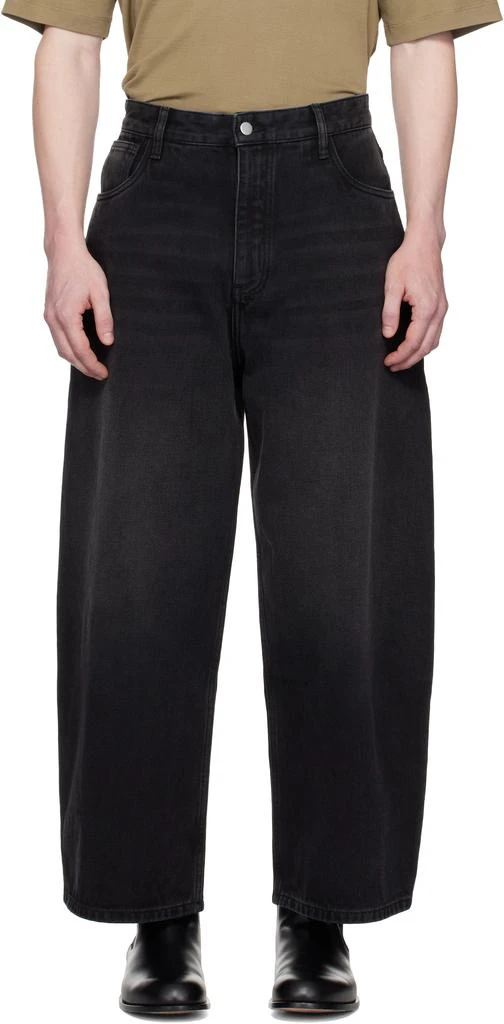 Studio Nicholson Black Paolo Jeans 1