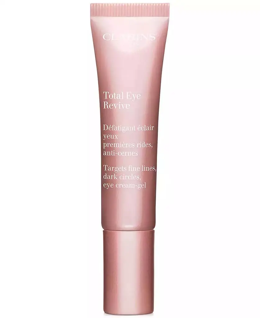 Clarins Total Eye Revive Eye Cream Smooths Fine Lines, 0.5 oz.
