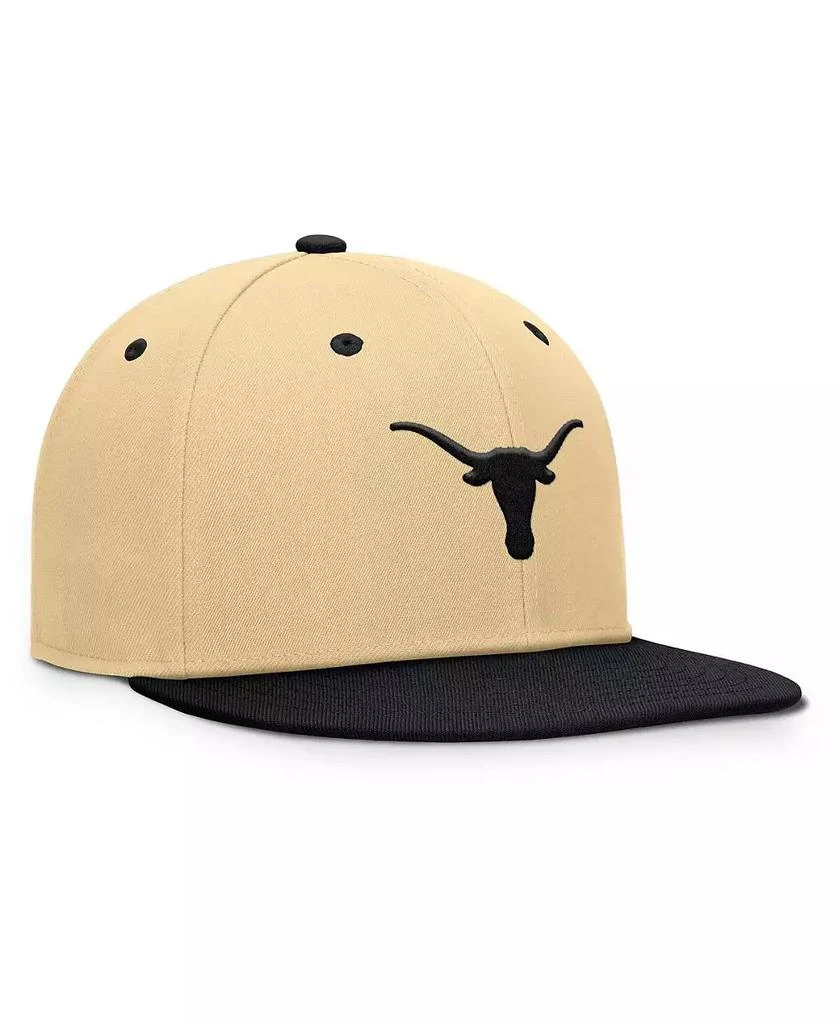 Fanatics Men's Gold/Black Texas Longhorns Balance Fitted Hat 3