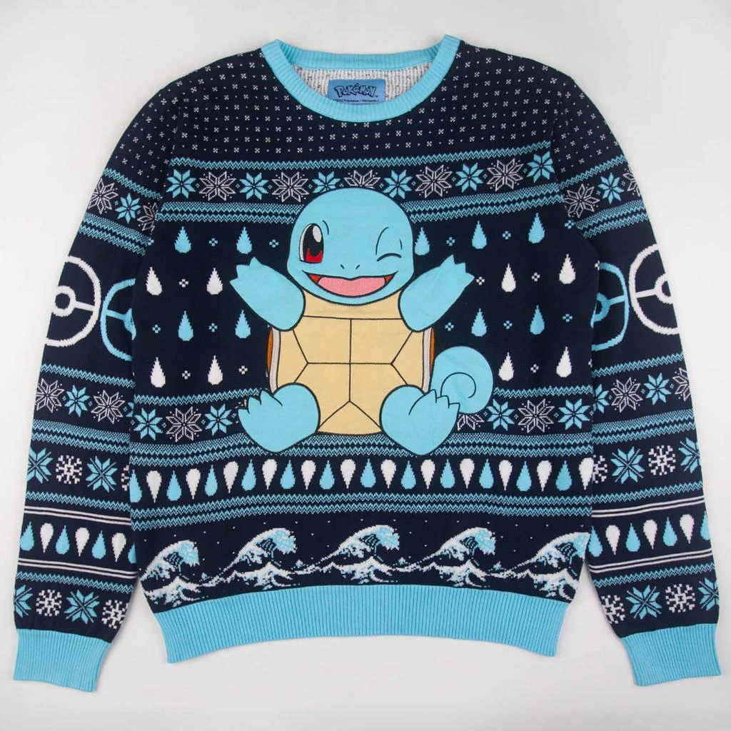 undefined Pokémon Squirtle Knitted Christmas Jumper 1