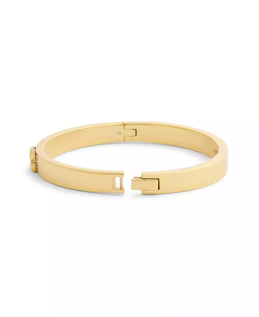 Coach Faux Stone Pavé Signature C Bangle Bracelet 5