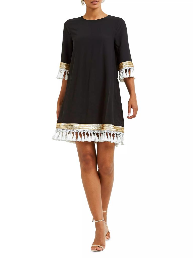 Mestiza New York Shimmy Tassel A-Line Dress