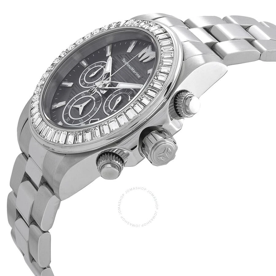 TechnoMarine Technomarine Chronograph GMT Quartz Crystal Black Dial Men's Watch TM-222032 2