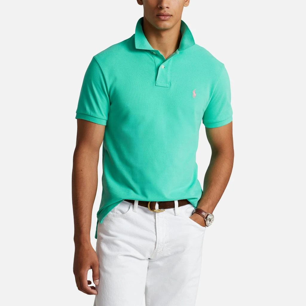 Ralph Lauren Polo Ralph Lauren Cotton-Piqué Custom Slim Fit Polo Shirt 1