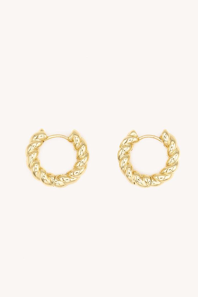 Rebecca Minkoff Rope Chain Huggie Hoop