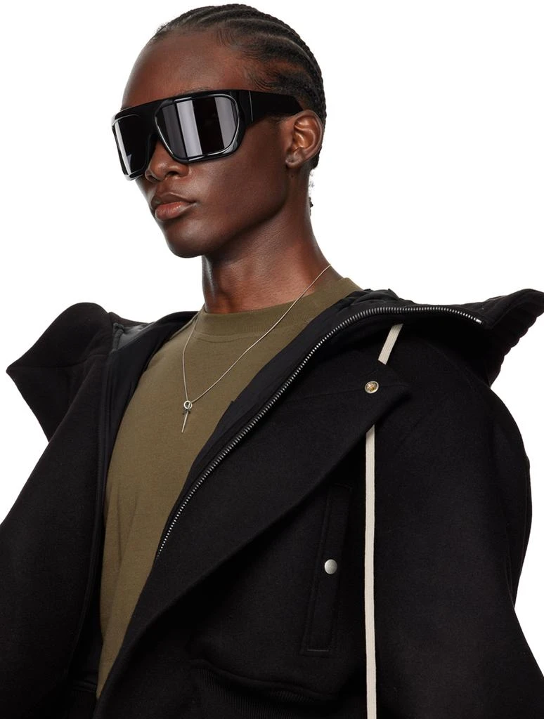 Rick Owens Black Porterville Davis Sunglasses 4