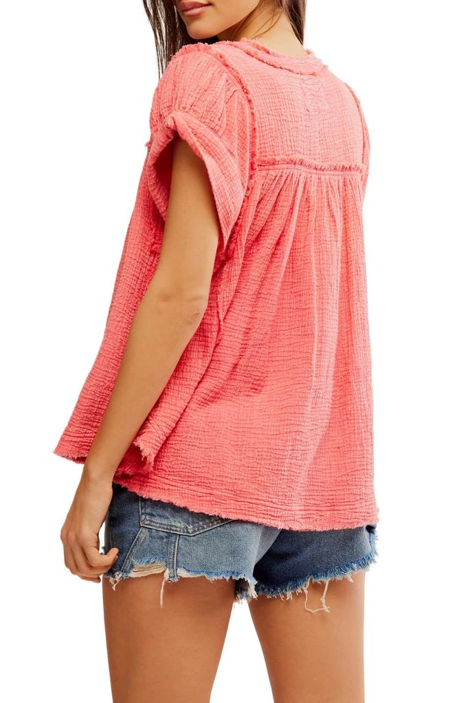 Free People Horizons Double Cloth Top 2