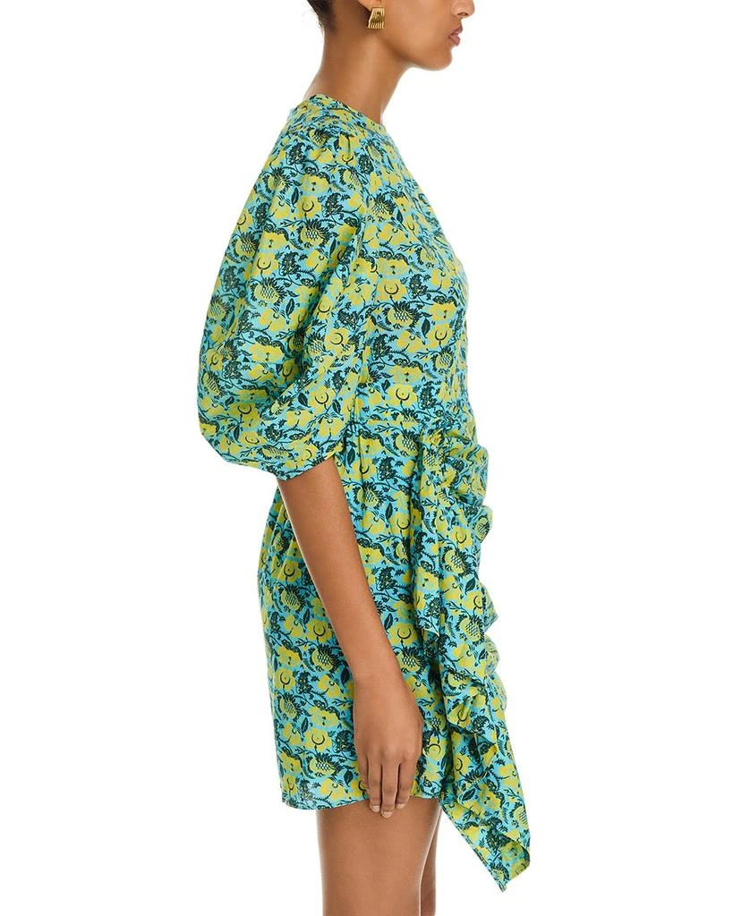 Rhode Pia Floral Print Cotton Mini Dress 5