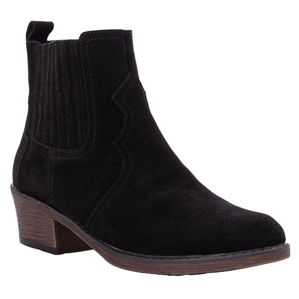 Propet Reese Round Toe Cowboy Booties