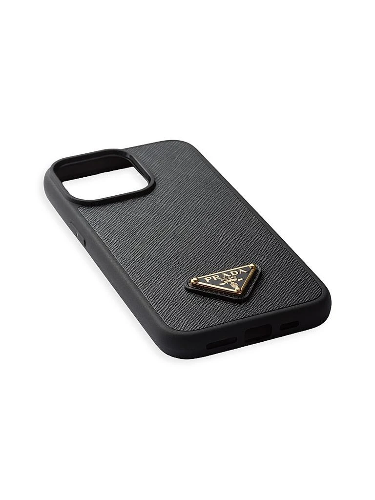 Prada Saffiano Leather Cover for iPhone 15 Pro Max 2