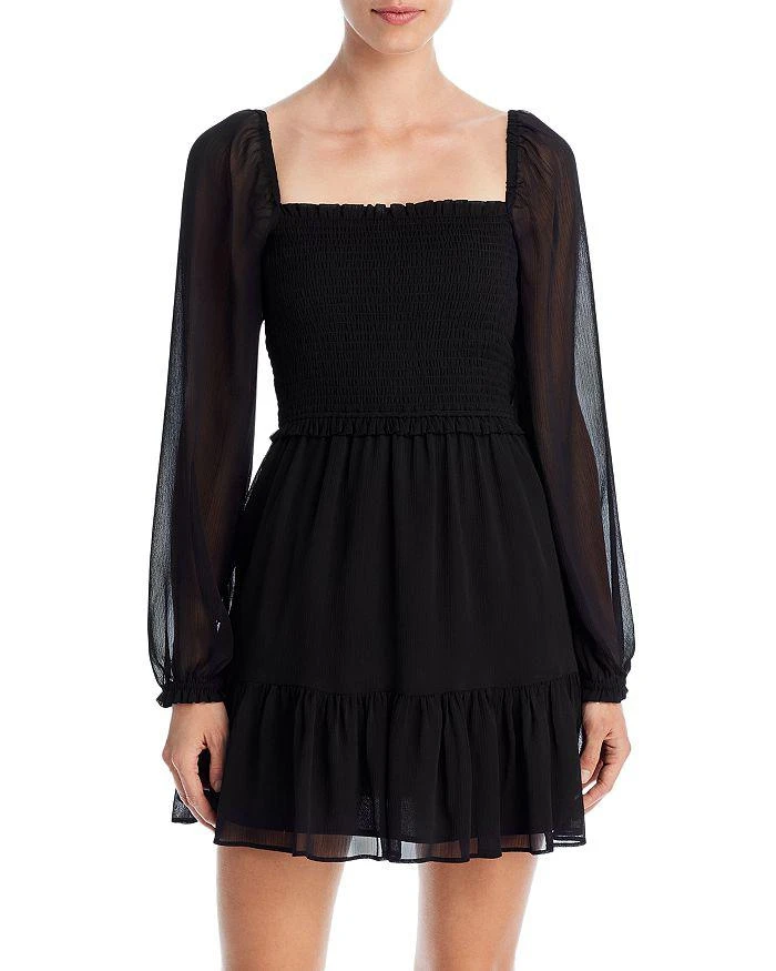 1. State Smocked Ruffled Dress 1