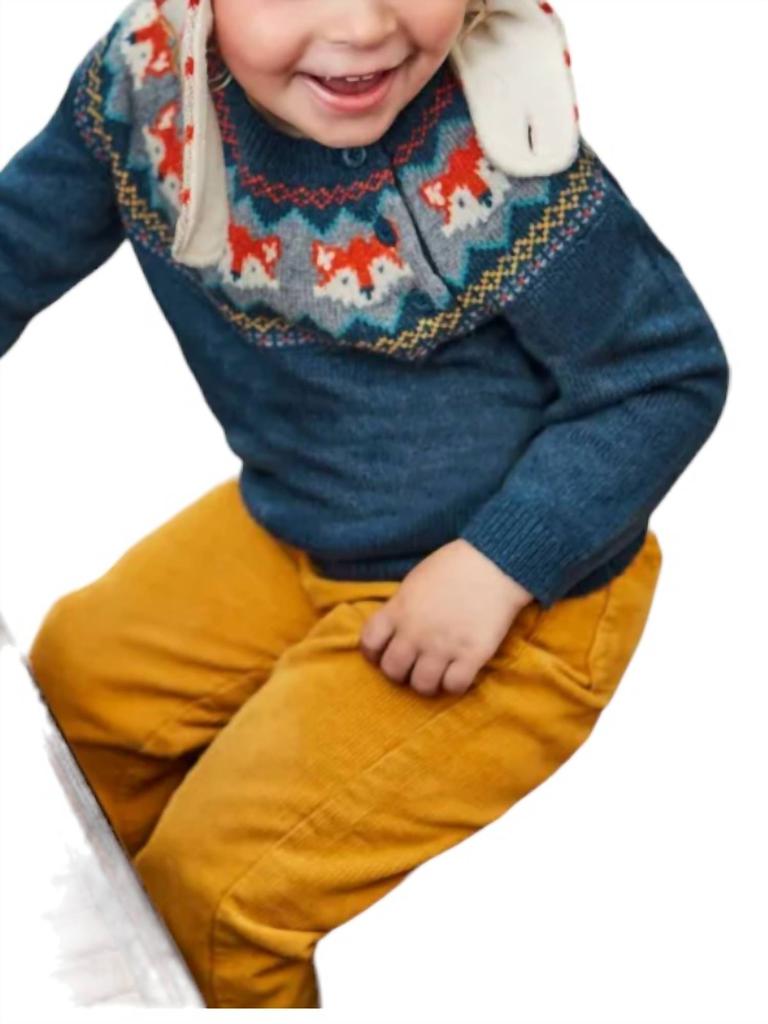 JoJo Maman Bébé Boy's Corduroy Trousers