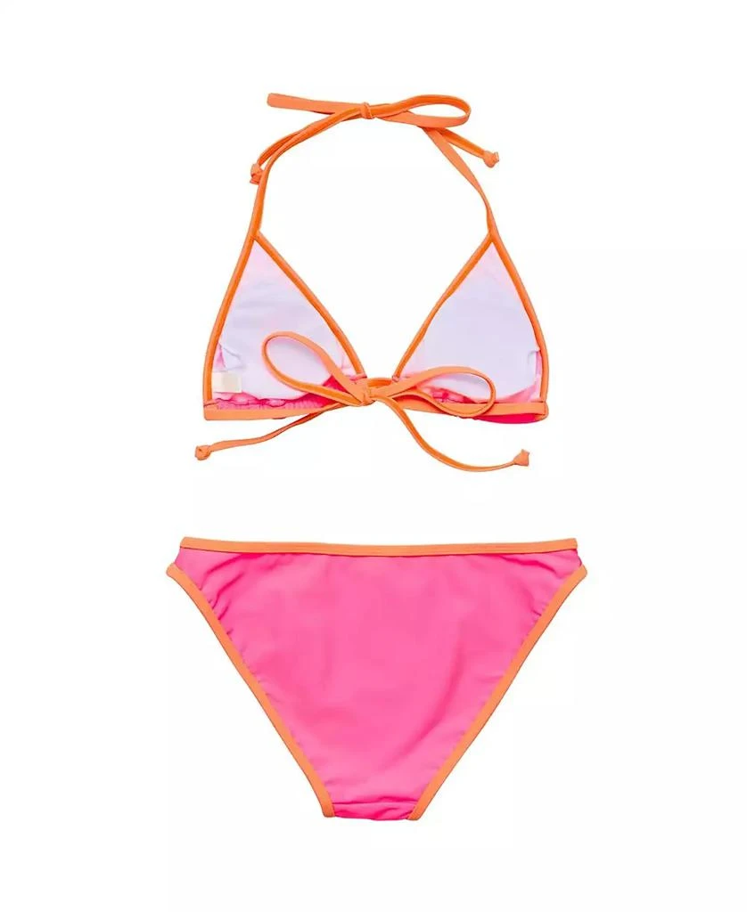 Snapper Rock Big Girls Sunset Sorbet Teen Triangle Bikini 3