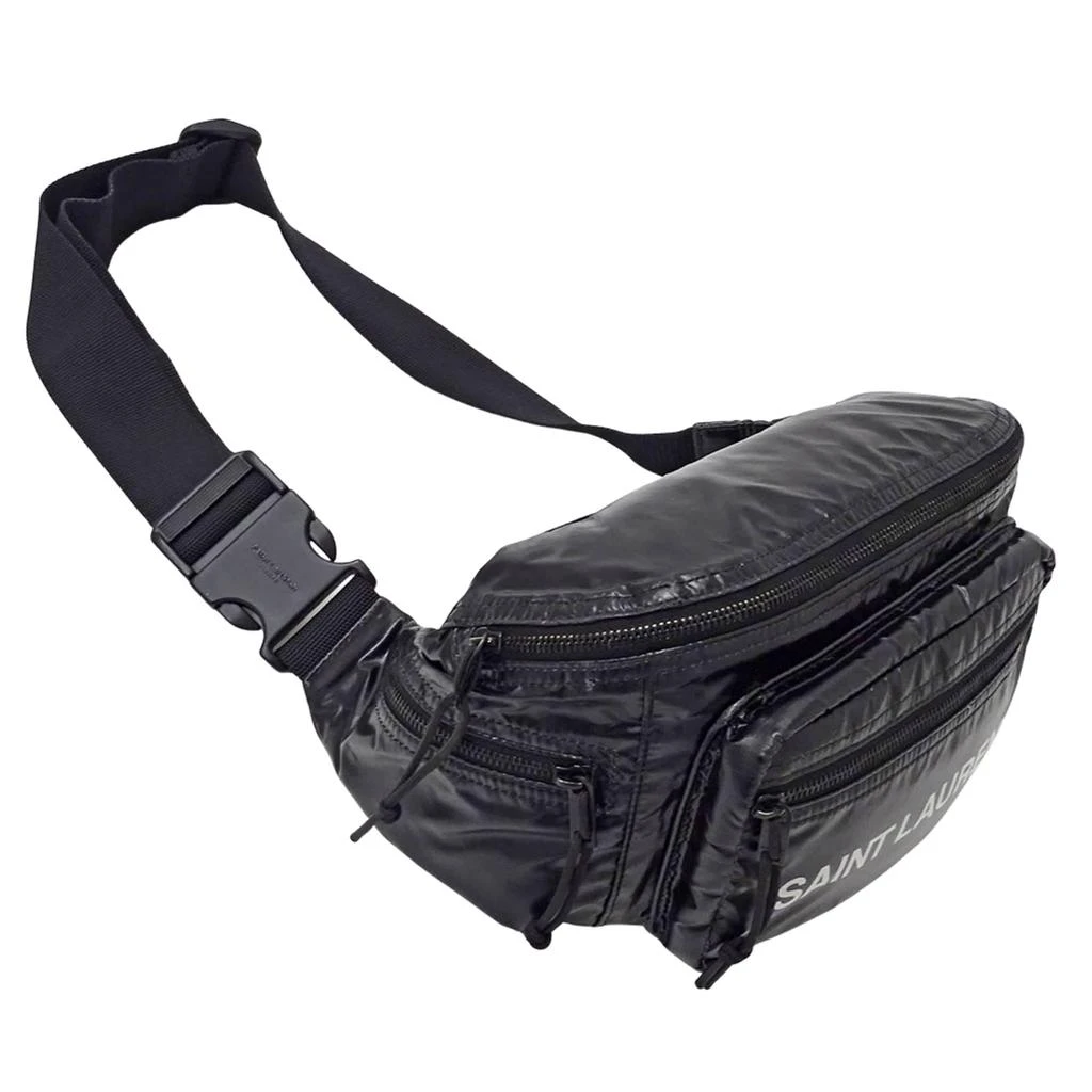 Yves Saint Laurent Nylon Pvc Fanny Pack Sling Bag (Pre-Owned) 4