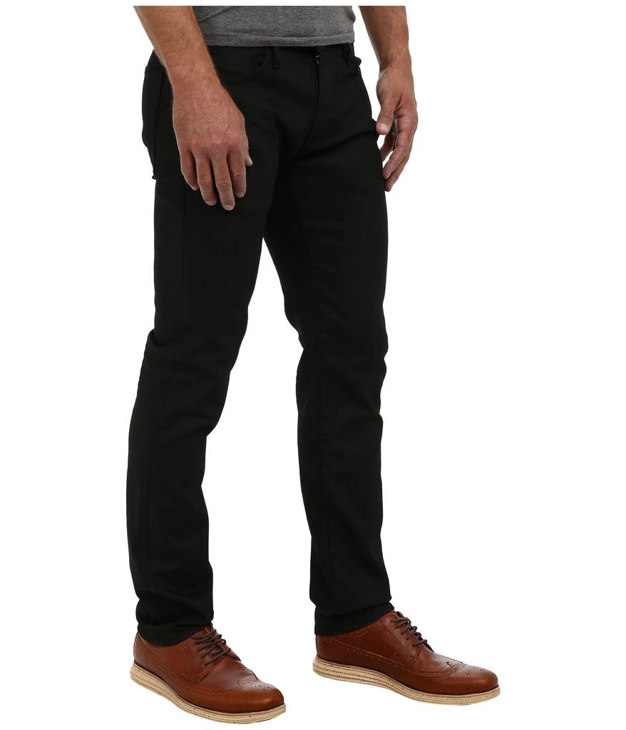 John Varvatos Bowery Fit Jean in Jet Black 4