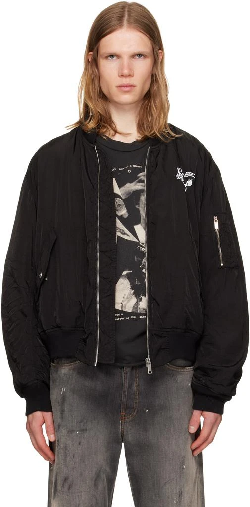 Enfants Riches Deprimes Black 'Enfants Video' Bomber Jacket 1