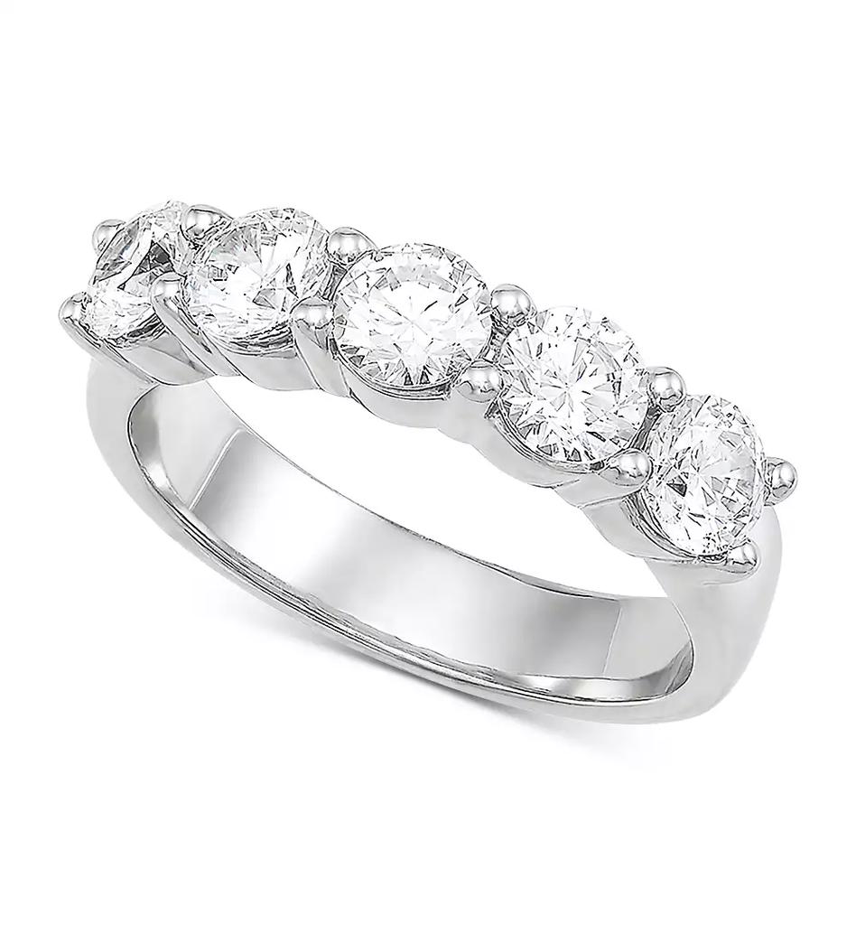 Grown With Love IGI Certified Lab Grown Diamond Anniversary Band (2 ct. t.w.) in 14k White or Yellow Gold