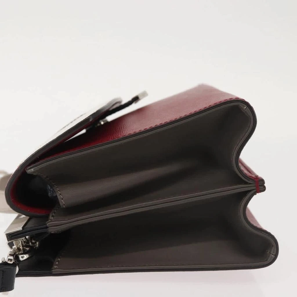 Fendi Monster Demi Jour Leather Leather Bag (Pre-Owned) 4