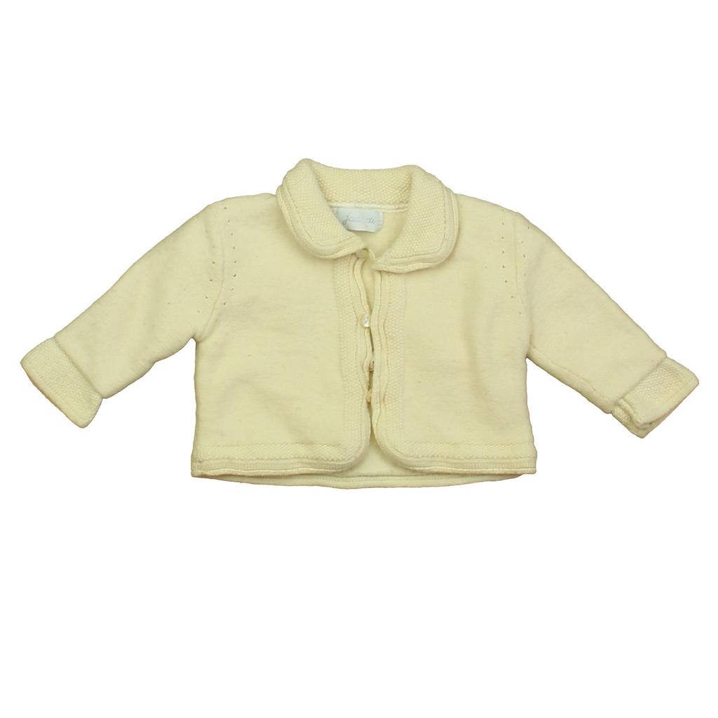 Jacadi Unisex Ivory Cardigan