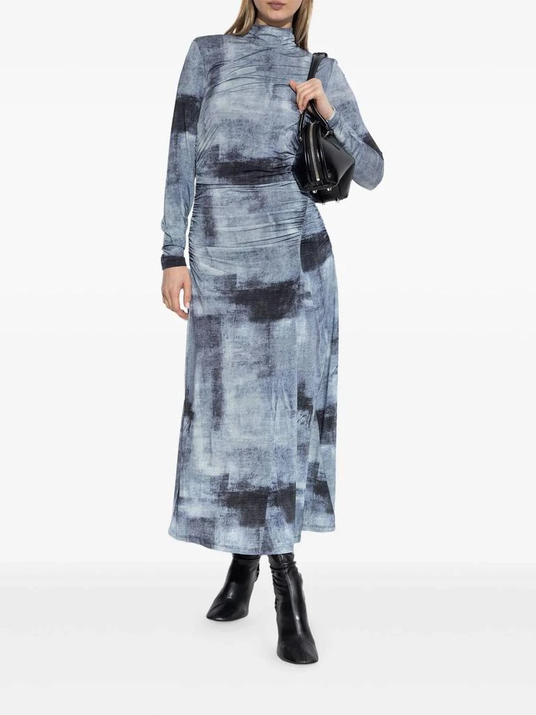 chinese dress ladies GESTUZ | Kalotta Smocked-Detail Maxi Dress