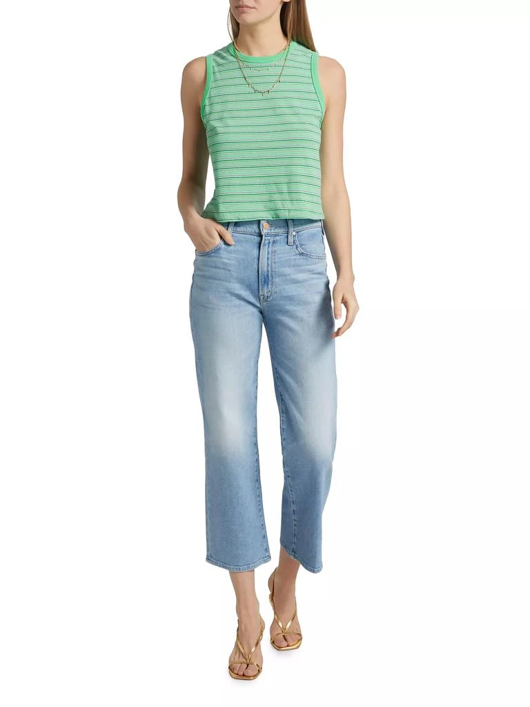MOTHER The Rambler High-Rise Stretch Wide-Leg Jeans 2