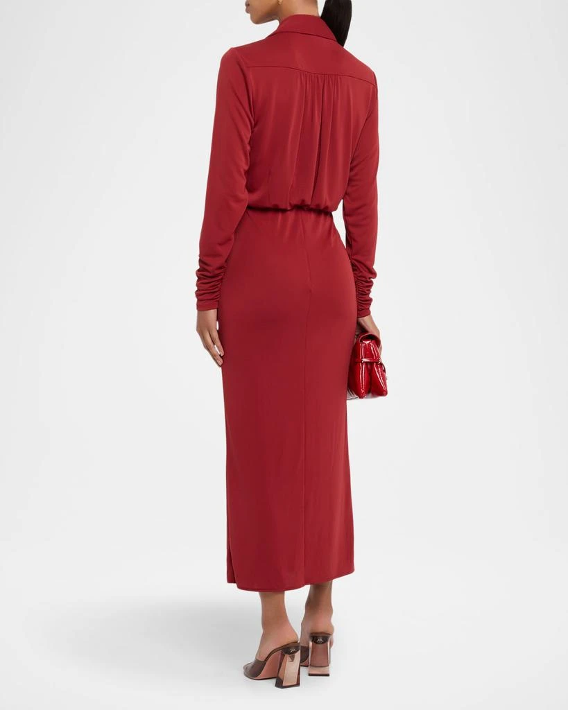 Shop Seferina Draped Long-Sleeve Jersey Dress on Sale at BeyondStyle  Get  40% Off Seferina Draped Long-Sleeve Jersey Dress with Limited-Time Flash  Deals, Exclusive Discounts, and Special Offers. Enjoy Unbeatable Savings on