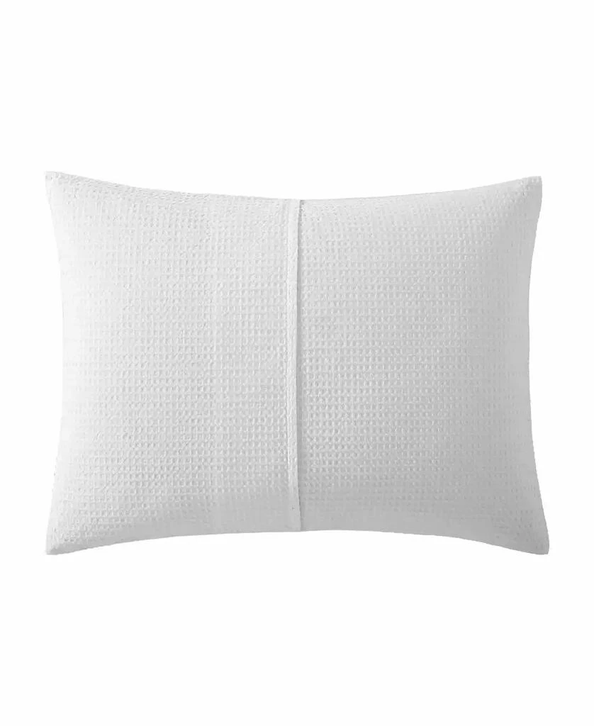 Vera Wang Waffle Pique Cotton 3 Piece Comforter Set 9