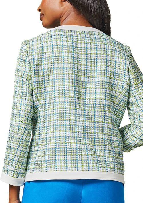Kasper Womens Framed Jacket With Patch Pocket 2
