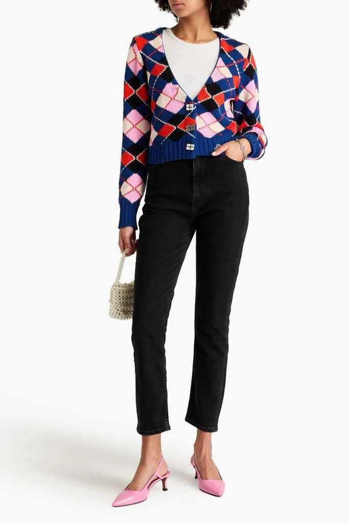 Ganni High-rise slim-leg jeans 2