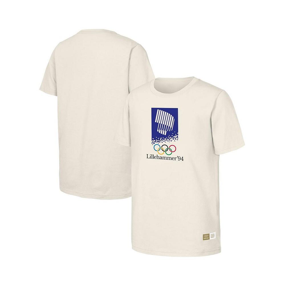 Outerstuff Men's Natural 1994 Lillehammer Games Olympic Heritage T-shirt