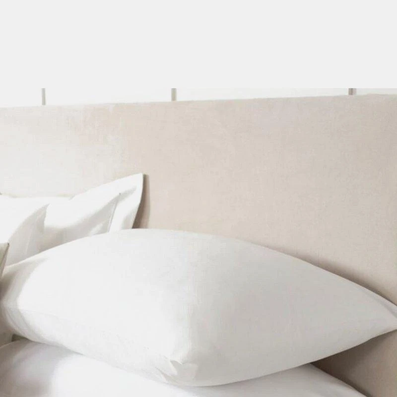 Belledorm Faux Suede Headboard Cover Linen- Full/UK Double FULL 1