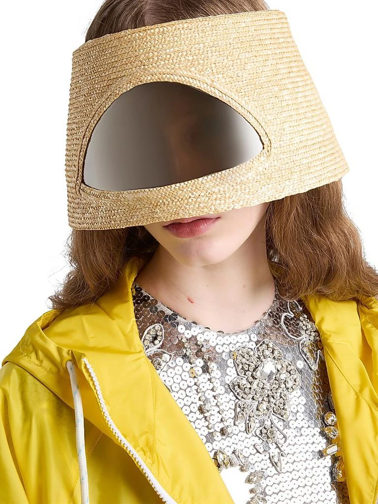 Prada Straw Visor Cap 2