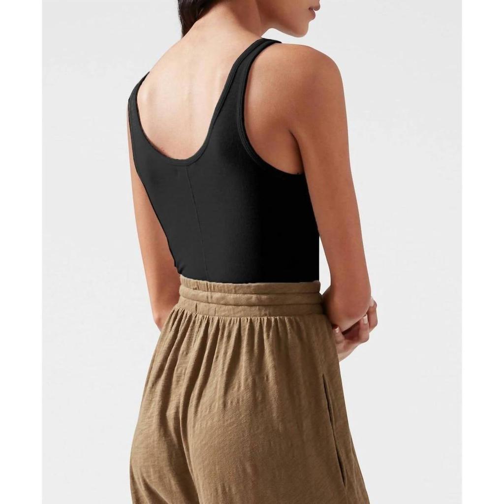 ATM Atm - Modal Rib Deep-V Tank Bodysuit