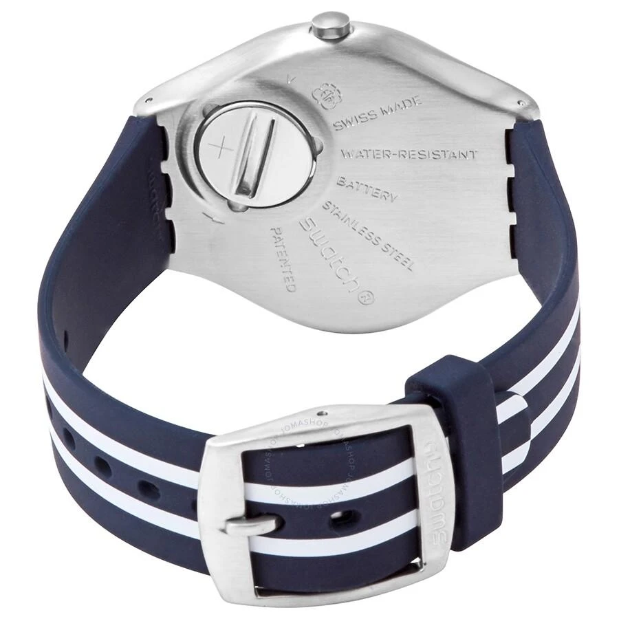 Swatch Skinblueiron Quartz Blue Dial Men's Watch SYXS106 3