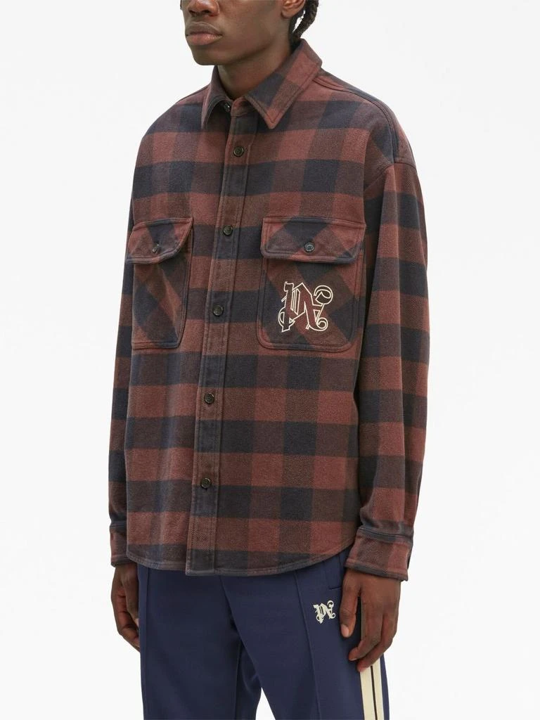 Palm Angels PALM ANGELS - Palm Angels Shirts Brown 2
