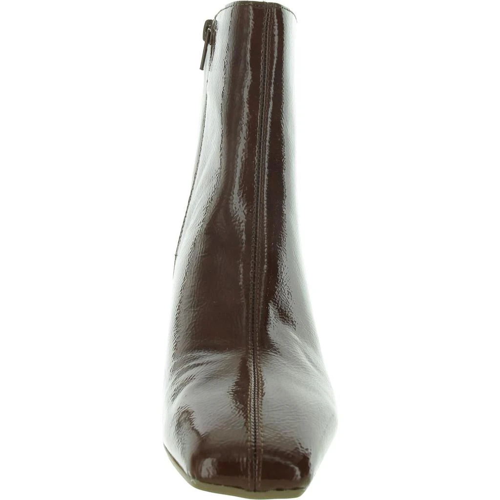 On 34th Margo Womens Patent Square Toe Booties 6