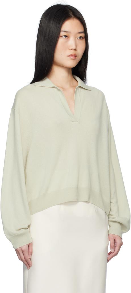 Arch4 Green Oxford Sweater