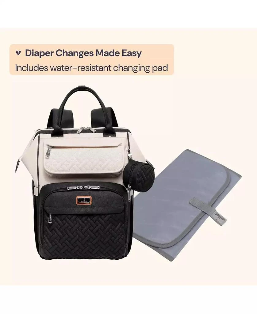 BabbleRoo Kids Diaper Bag Backpack Ultimate Bag Versatile Diaper Bag for Modern Parents 6