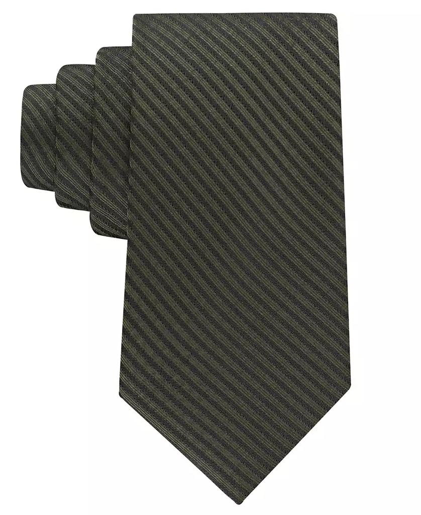 Calvin Klein Men's Iris Stripe Pattern Tie