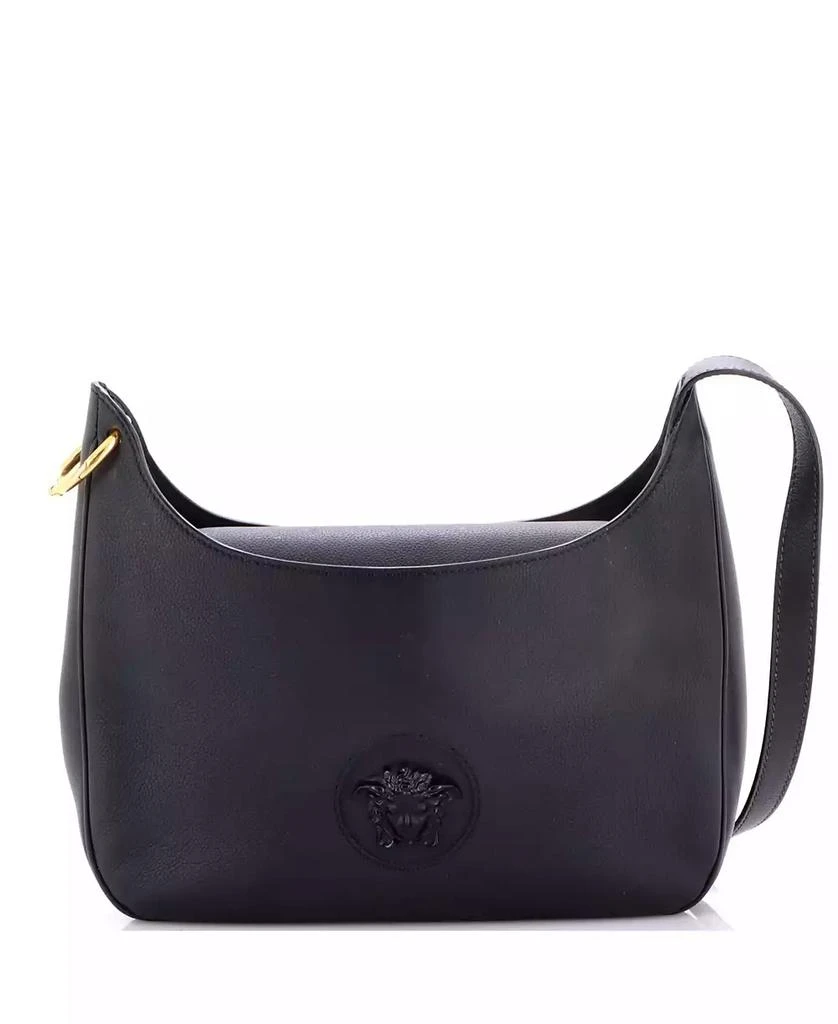 Pre-Owned Versace Medium La Medusa Hobo Leather