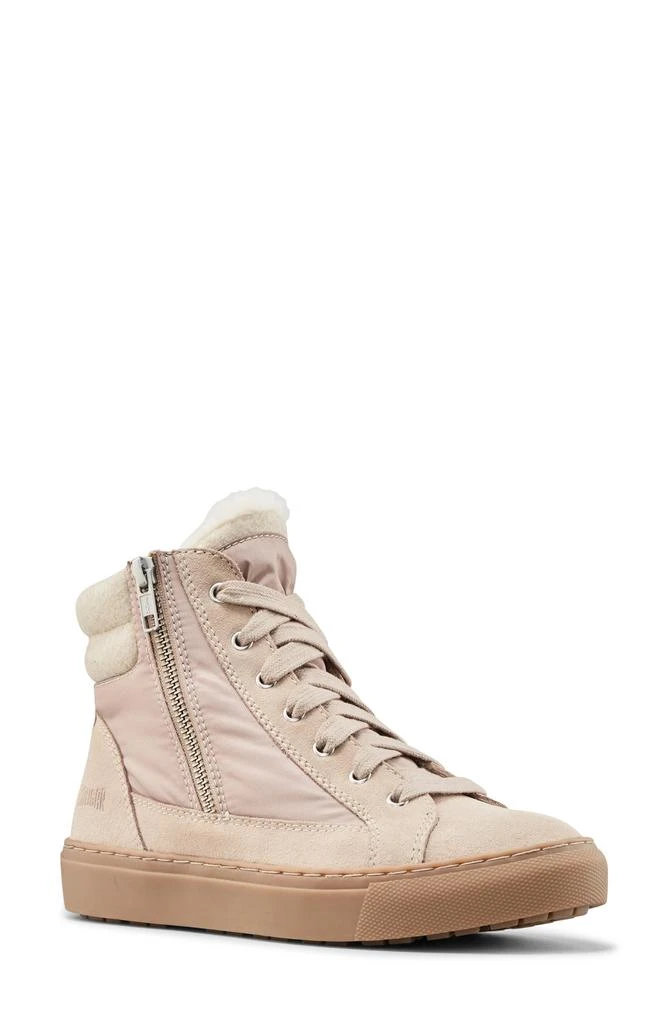 Cougar Waterproof High Top Sneaker with Faux Shearling Trim 1
