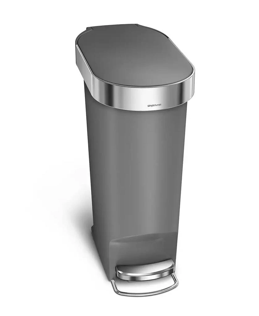 simplehuman 40L Slim Step Can 1