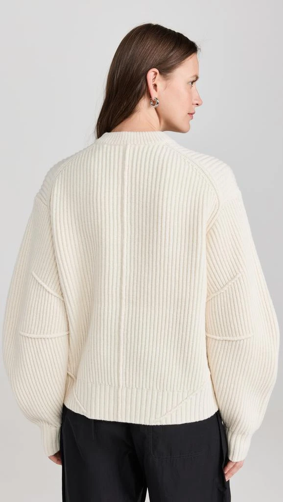 Helmut Lang Woolen Apex Full Zip Cardigan 2