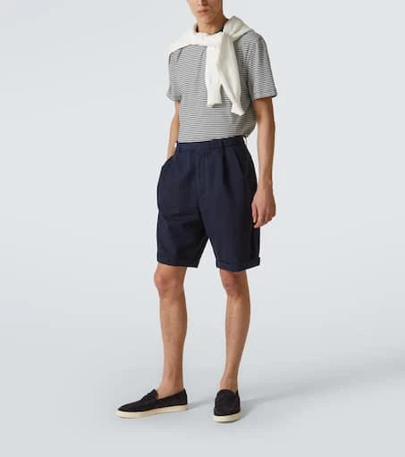 Brunello Cucinelli Cotton gabardine Bermuda shorts 2