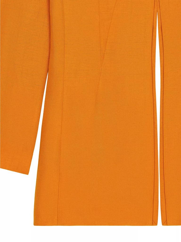 Givenchy Shirt in Linen and Silk with 4G Detail 3