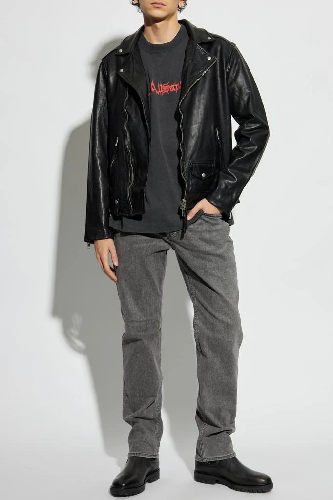 ALL SAINTS Leather jacket Milo 2